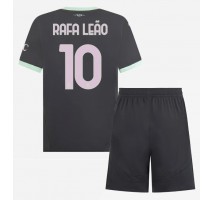 AC Milan Rafael Leao #10 Koszulka Trzecia dzieci 2024-25 Krótki Rękaw (+ krótkie spodenki)